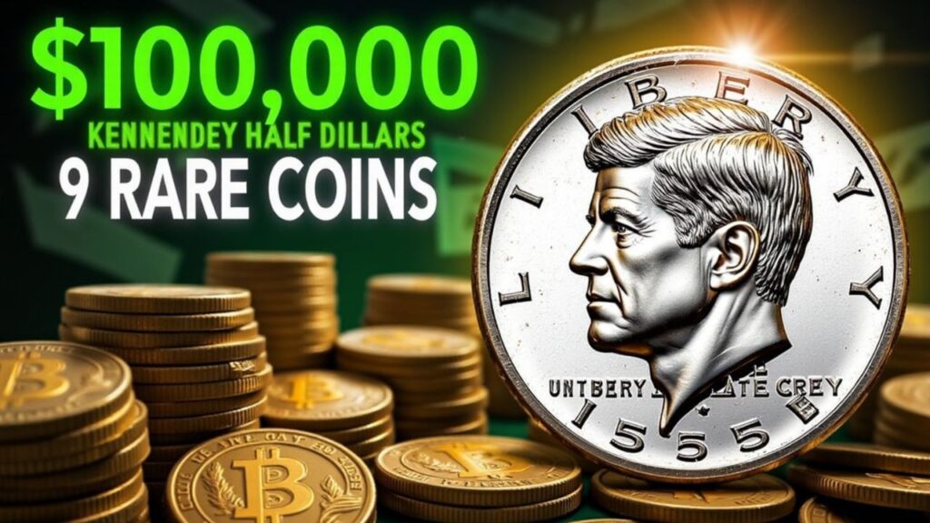 9 Kennedy Half Dollars Worth Over $100,000 – See If You Have One!