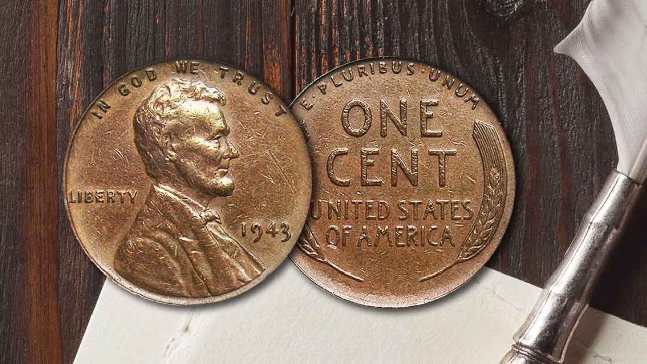 1943 copper pennies are a rare breed,