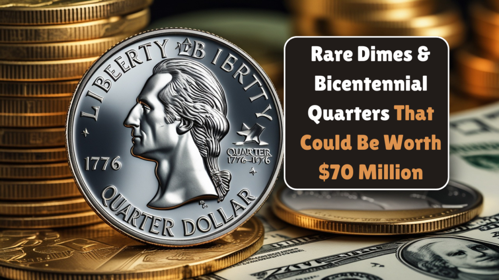 Rare Dimes & Bicentennial Quarters That Could Be Worth $70 Million